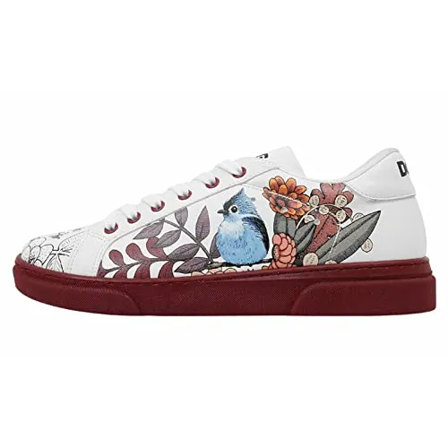 DOGO Ace Sneakers - Magic in The Air 38 - Damen-Sneaker, vegan und komfortabel für längeres Tragen, mit einzigartigen, motivreichen Designs, die Ihren Stil unterstreichen.