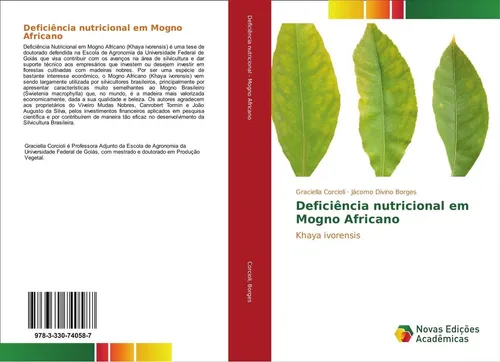 Deficiência nutricional em Mogno Africano Graciella Corcioli