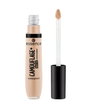essence CAMOUFLAGE+ Matt Waterproof Concealer 8 ml Nr. 70 - Vollständige Deckkraft für einen ebenmäßigen Teint! Der wasserfeste, leichte Concealer sorgt für ein mattes Finish und ist ideal zum Kaschieren von Unreinheiten. Nachhaltig mit 40 % weniger Plastik und 60 % mehr Inhalt.