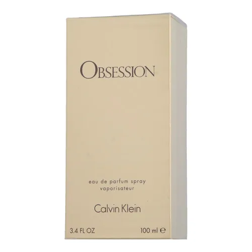 Calvin Klein Obsession Eau de Parfum Spray 100 ml - Damenparfum mit intensiven, sinnlichen Noten für einen unvergesslichen Auftritt und langanhaltenden Duft.