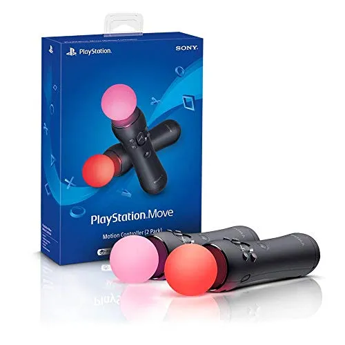 Sony Move Motion Controller Twin Pack - für PlayStation 4, immersive Spielerfahrung mit präziser Bewegungserfassung