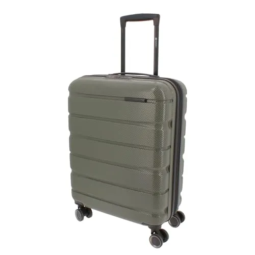 Franky ABS13 55er Trolley Dehnfalte Hartschale olive - Der Franky Hartschalenspinner vereint großes Stauraumvolumen mit einem stabilen Design. Mit TSA-Zahlenschloss und praktischen Doppelrollen ist er der ideale Begleiter für stressfreies Reisen.