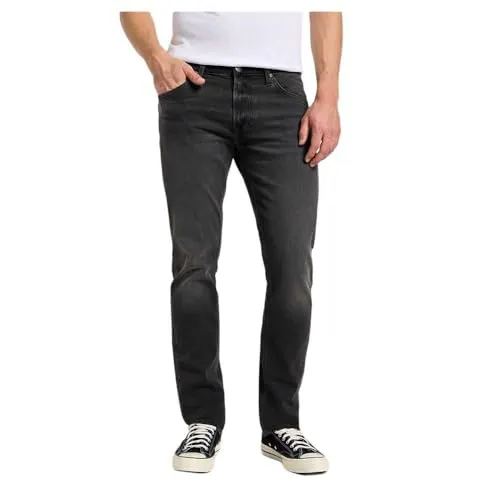 LEE Herren Daren Zip Fly Jeans, Cement, 42/34 - Moderne Regular Fit Jeans aus 99% Baumwolle, ideal für Komfort und Stil. Waschmaschinengeeignet und mit praktischem Reißverschluss für einfaches An- und Ausziehen.