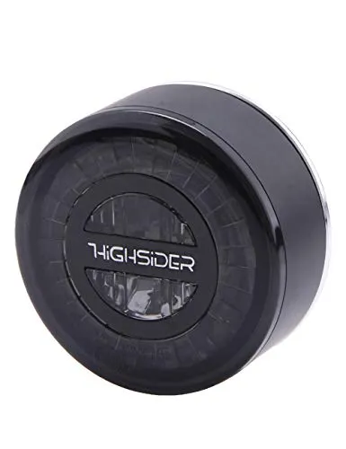 HIGHSIDER Rocket Modul Motorrad LED Rücklicht/Bremslicht/Blinker (2er-Pack) - Blinkerleuchten mit innovativer Lichttechnik und 6 hellen SMD LEDs für optimale Sichtbarkeit, ideal für klassische und customized Motorräder.