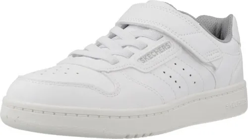 Skechers Turnschuhe Quick Street weiß - Sneaker mit klettverschluss, strapazierfähig und maschinenwaschbar für einfachen Komfort im Alltag.