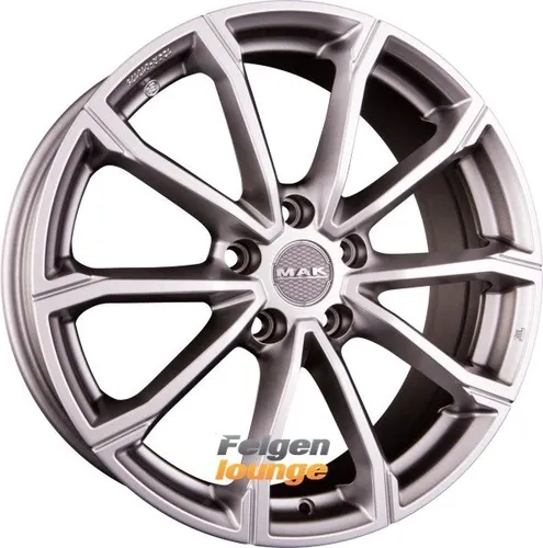 ALUFELGE MAK DAVINCI für Volkswagen T-Cross 6x16 - Gloss Black - Felgen für Volkswagen T-Cross, stilvolles Gloss Black Design, perfekte Passform mit 6x16 Zoll und 5x100 Lochkreis.