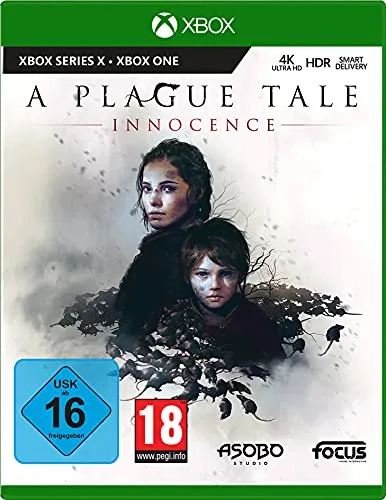 A Plague Tale: Innocence für Xbox One/Series X - Dunkles Abenteuer - Erlebe ein fesselndes Action-Adventure im pestverseuchten Frankreich des 14. Jahrhunderts. Begleite Amicia und Hugo auf ihrer emotionalen Flucht vor der Inquisition und den Ratten.