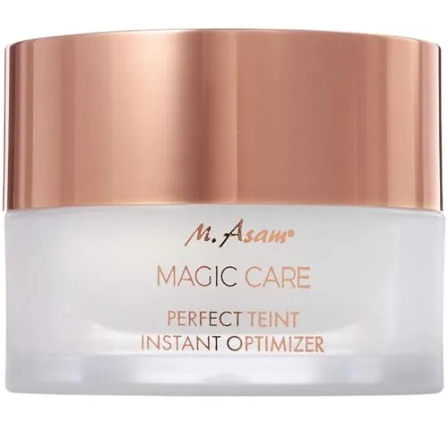 M. Asam MAGIC CARE Perfect Teint (30 ml) – Transparentes Make-up mit Sofort-Effekt - Make-up für alle Hauttypen, das Falten sofort kaschiert und das Porenbild sichtbar verfeinert. Mit veganer Formel für ein mattiertes, transparentes Finish.