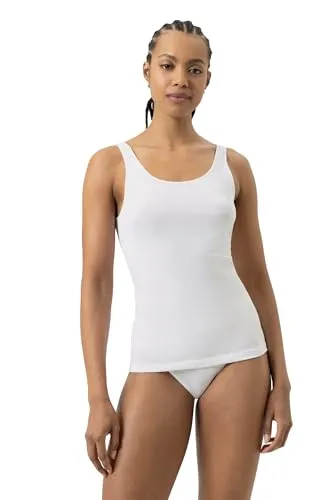 Mey Tagwäsche Emotion Damen Tops 5XL - Breiter Träger in Weiß - Unterhemden & BH-Hemden für Damen mit schmaler Passform und breiten Trägern für optimalen Komfort, ideal für einen femininen Look und den täglichen Gebrauch.