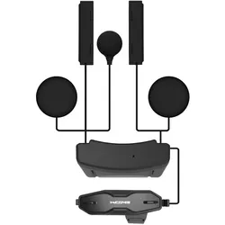 NEXX X.COM 3 PRO Gegensprechanlage - Motorrad-Headset mit Bluetooth-Konnektivität für klare Kommunikation, kompatibel mit X.WED3 und Y.100, ideal für sicheres Fahren.