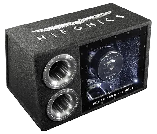 Hifonics ATL12BPS - 30 cm (12") Premium Power Auto-Subwoofer - Car-HiFi-Lautsprecher mit 500 W/RMS und beeindruckender LED-Beleuchtung. Ideal für starken Bass und eindrucksvolles Klang-Erlebnis im Auto.