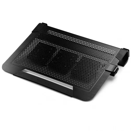 Cooler Master Notepal U3 Plus - Notebook-Ständer mit Kühlfunktion - Externe Notebook Lüfter, ultradünner und leichter Kühler mit drei justierbaren Lüftern für optimale Kühlung und integriertem Kabel-Management.