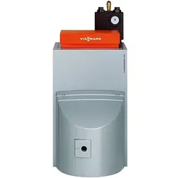 Viessmann Öl-Brennwertkessel Vitorondens 200-T 35,4 kW mit Regelung Vitotronic 200, koaxial raumluftunabhängig senkrecht - BR2A028