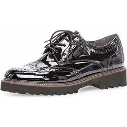 Gabor Damen 05.244.97 Slipper, schwarz (Cognac), 41 EU - Wanderschuhe mit BEST Fitting-Technologie für optimalen Komfort und perfekten Sitz auf langen Strecken.