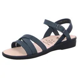 Ganter Sandalette Sonnica blau 35,5 EU - Stilvolle Sandale für Freizeitaktivitäten, aus hochwertigem vegetabil gegerbtem Leder, mit bequemem Plateau und idealer Passform für schmale Füße.
