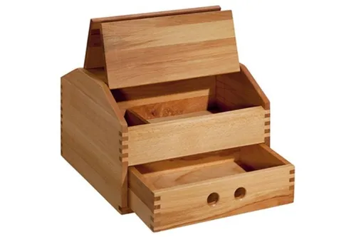 Tapir Schuhputzbox aus massivem Buchenholz - Hochwertige Schuhputzbox aus handgefertigtem, naturgeöltem Buchenholz. Ökologisch nachhaltig und ideal für die stilvolle Aufbewahrung.