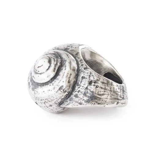 TROLLBEADS Silberbead Flüstern des Meeres – 925 Sterlingsilber - Hochwertiger Silberbead aus 925er Sterlingsilber, elegant und vielseitig einsetzbar für Ihre Schmuckkreationen.