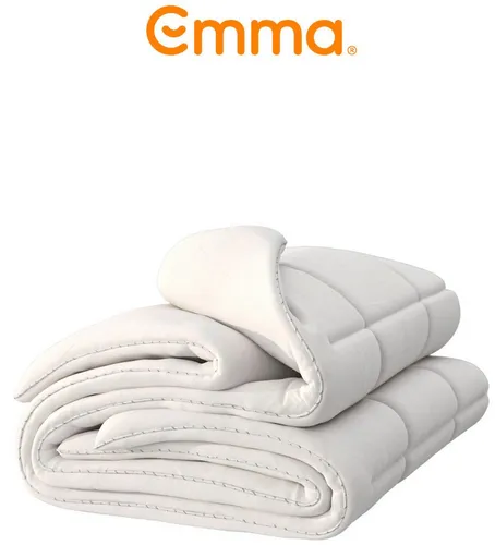 Emma Duo Modulare Decke - 200x200cm - Anpassungsfähige Bettdecke für individuelles Schlafklima, ideal für verschiedene Temperaturen. Die zwei Schichten lassen sich leicht kombinieren und bieten optimalen Komfort. Hautfreundlicher Bezug und bis zu 30 Nächte Probeschlafen.