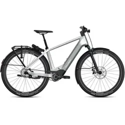 Flyer G1 Upstreet TR:CF 7.63 Trekkingbike Cast Silver - E-Bike mit leistungsstarkem Pinion MGU E1.12 Motor und 700 Wh Akku für beeindruckende Unterstützung. Leichter Carbonrahmen und hydraulische Scheibenbremsen sorgen für Sicherheit und Stabilität auf jeder Tour.
