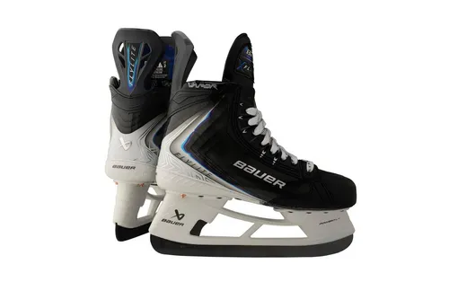 Bauer Vapor FLYLITE Senior Schlittschuhe (EU43) - Hochwertige Schlittschuhe für optimale Leistung, Größe 8 (EU43), mit innovativem Design für verbesserten Komfort und Beweglichkeit.