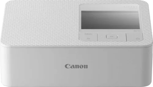Canon Selphy CP1300 weiß Fotodrucker - Kompakter Fotodrucker für hochwertige Drucke in Profiqualität, ideal für Zuhause oder unterwegs, in elegantem Weiß.
