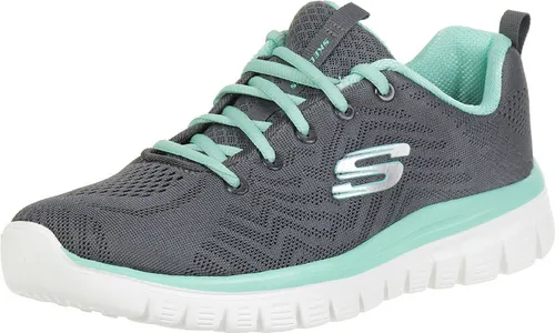 SKECHERS "Graceful - Get Connected" Damen Sneaker, Gr. 39 - Sportlicher Freizeitschuh mit memory foam für besten Tragekomfort. Ideal für aktive Frauen, die Wert auf Stil und Bequemlichkeit legen.