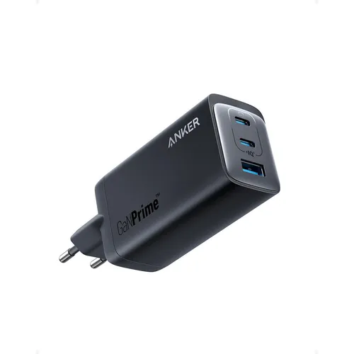 Anker 737 Charger GaNPrime 120W - USB C Ladegerät für alle Geräte - Weiteres Notebook-Zubehör mit 3 Anschlüssen für gleichzeitiges Laden von Smartphone, Tablet und Notebook. Mit PowerIQ 4.0 für bis zu 30 Minuten schnelleres Laden und ActiveShield 2.0 für optimalen Schutz.