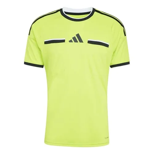 adidas Performance Schiedsrichtertrikot Referee 26 Jersey gelb L (52/54) - Hochwertiges Schiedsrichtertrikot aus 100% Polyester mit Climacool-Technologie für optimalen Tragekomfort. Ideal für Fußballspiele und Maschinenwäsche bis 30°C geeignet.