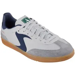 Skechers HOTSHOT Sneaker grau mit Kontrastbesätzen 44 EU - Sneaker in Größe 44, sportlicher Stil mit Kontrastbesätzen, ausgestattet mit Skechers Air-Cooled Memory Foam für optimalen Komfort.