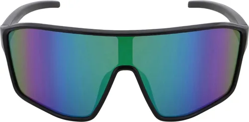 Red Bull Spect Eyewear Unisex DAFT Sonnenbrille - shiny black, Large - Sportbrillen mit MONO-Shield TR90, einem extrem leichten und flexiblen Material, sowie bruchfesten Polycarbonat Gläsern für 100% UV-Schutz.