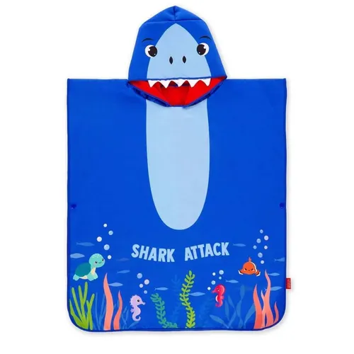 LEGAMI BADEPONCHO FÜR KINDER  - KIDS PONCHO SHARK HAI NEU OVP