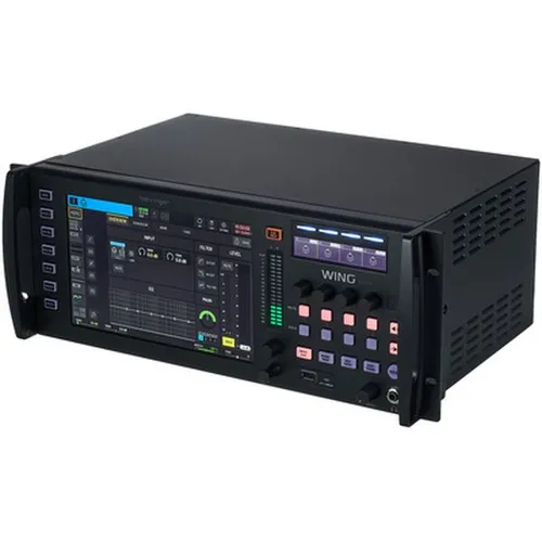 Behringer Wing Rack - Digital Mixer - DJ-Konsolen mit 24 MIDAS PRO Mikrofonvorverstärkern, 48 Input-Kanälen und 10,1" Touchscreen für einfache Bedienung und umfangreiche Aufnahmeoptionen.