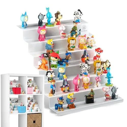 TRAUMBAUM® Kinderregal Tonie Regal für IKEA KALLAX - Regal für mehr als 50 Toniefiguren, vollständig magnetisch und kinderleicht zu montieren – ideal für die sichere Organisation der Toniebox.