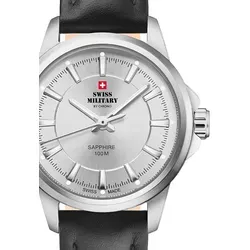 Swiss Military SM34105.09 Damenuhr - Elegante Quarzuhr mit Saphirglas, 10ATM wasserdicht und klassischem Design, ideal für stilbewusste Frauen.