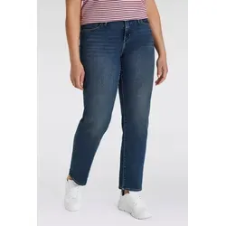 Levi's Damen Plus Size 314™ Shaping Straight Jeans - Jeans für Plus Size, formt den Bauch und betont die Kurven mit innovativem Einsatz. Levi's Sculpt Fabrication sorgt für superweichen Tragekomfort und perfekten Stretch.