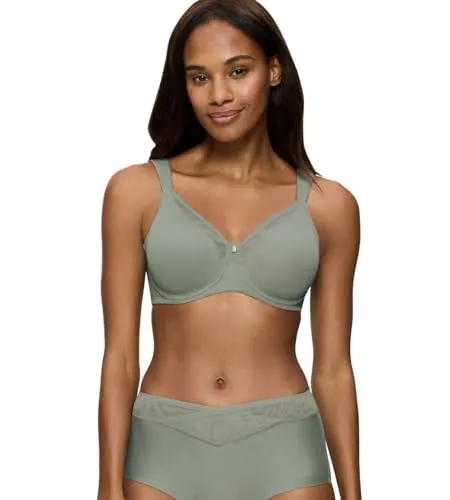Triumph True Shape Sensation T Minimizer-BH Damen - Grau (Grigio Medio) 70C - Eleganter Minimizer-BH mit glatten Cups und atmungsaktiven Mesh-Einsätzen. Ideal für einen perfekten Sitz und hohen Tragekomfort im Alltag.