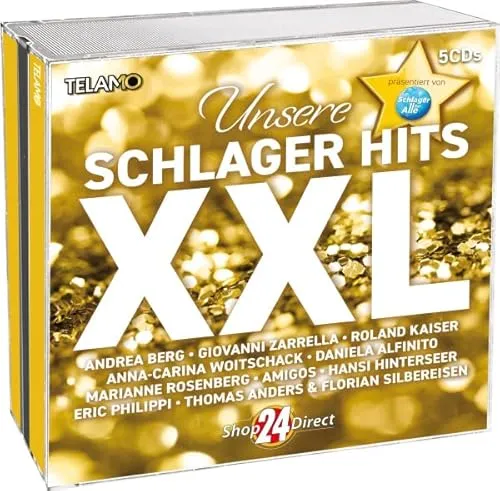 V.A. - Unsere Schlager Hits XXL - 5-CD - NEU - Andrea Berg Roland Kaiser Amigos
