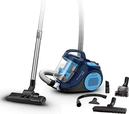 Rowenta RO2981EA Swift Power Cyclonic - Beutelloser Bodenstaubsauger mit 900 W, ultrakompakt und hohe Filtrierung von 99,98 % für eine gesunde Umgebung