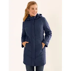 Sieh an! Allwetterjacke Longjacke - Funktionsjacke für alle Wetterbedingungen, figurbetonender Schnitt mit praktischem Stehkragen und abnehmbarer Kapuze. Ideal für aktive Tage im Freien.