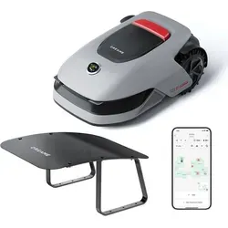 Dreame A1 Pro Mähroboter mit Garage - Intelligenter Mähroboter mit OmniSense-Technologie für kabelloses Mähmanagement und U-förmige Wegeplanung. Die Garage schützt vor Witterungseinflüssen und sorgt für eine längere Lebensdauer.