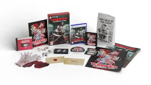 TERRIFIER: The ArtCade Game Collector's Edition (Nintendo Switch) - Erlebe die Collector's Edition mit exklusiven Inhalten, lebendiger Pixelkunst und chaotischem Multiplayer-Spaß für bis zu 4 Spieler. Brutale Waffen und spannende Bosskämpfe garantieren actionreiche Unterhaltung!
