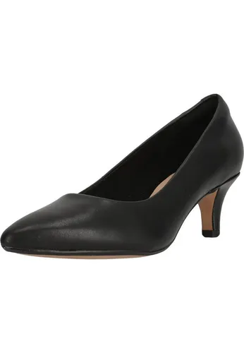 CLARKS Linvale Damen Pumps, Gr. 41, schwarz - Elegante Pumps in klassischem Design mit 5,5 cm Kitten Heel und Ultimate Comfort-Fußbett für höchsten Tragekomfort und Sicherheit.