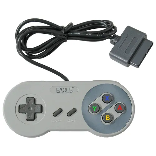 EAXUS® Super Nintendo Controller | SNES Joypad | Retro Gamepad NEU | Kontroller