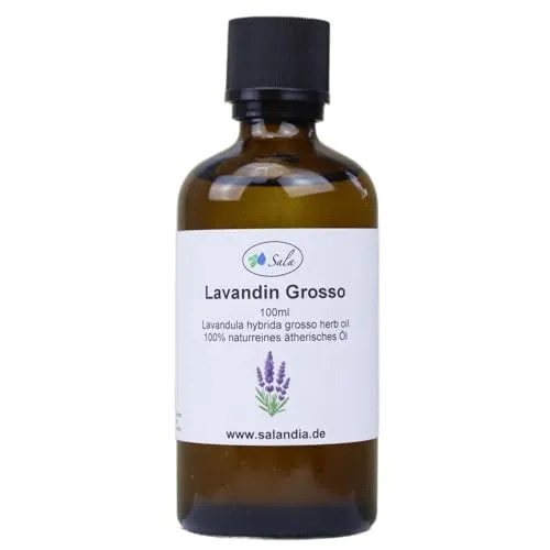Sala Lavandinöl Grosso Aroma ätherisches Öl naturrein 100 ml Glasflasche