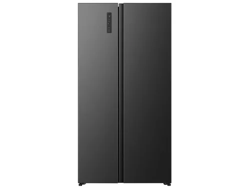 Hisense RS3P558NEFC Side-by-Side Kühl-Gefrierkombination - Moderne 2-türige Kühl-Gefrierkombination mit 544 Litern, innovativer Total No Frost-Technologie und Super Cool-Funktion für optimale Frische und Platzersparnis.