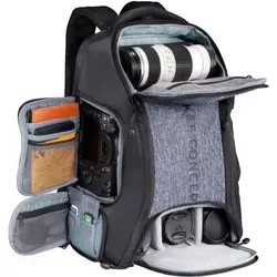 Wasserdichter Kamerarucksack für Canon Nikon Sony mit Laptopfach - Robuster Kamerarucksack für Erwachsene, ideal für die Aufbewahrung Ihrer Kameraausrüstung. Mit praktischem Laptopfach und Stativhalterung für unterwegs.