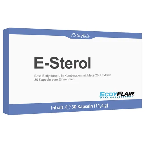 Hochdosierte Ecdysteron Kapseln - 200mg vegan mit Maca - Pflanzliches Ergänzungsmittel mit 200mg reinem ß-Ecdysteron und 100mg Maca pro Kapsel, ideal für Sportler und gesundheitsbewusste Verbraucher - ohne Zusatzstoffe und bitteren Geschmack.