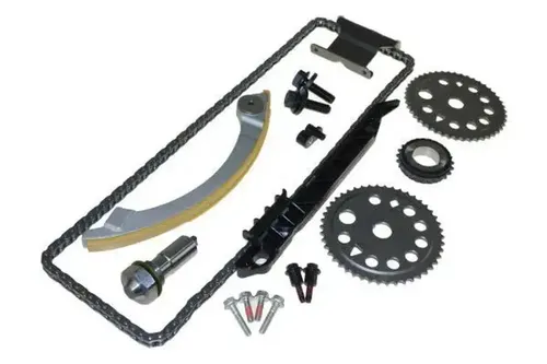 Steuerkettensatz Z22SE für Opel Astra G, Vectra B, Zafira - Hochwertiger Steuerkettensatz für zuverlässige Motorleistung, passend für Opel Modelle mit 108 kW (147 PS), inklusive Spanner und Kettenräder.