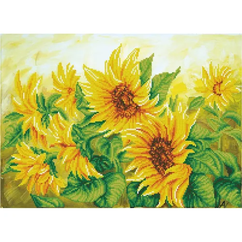 Diamond Dotz Diamond Painting Sonnenblumenfeld (B07P465SSB)