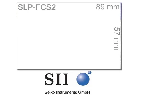 Seiko SLP-FCS2 Terminkarten- Visitenkarten - Besucherausweise  57x89 mm